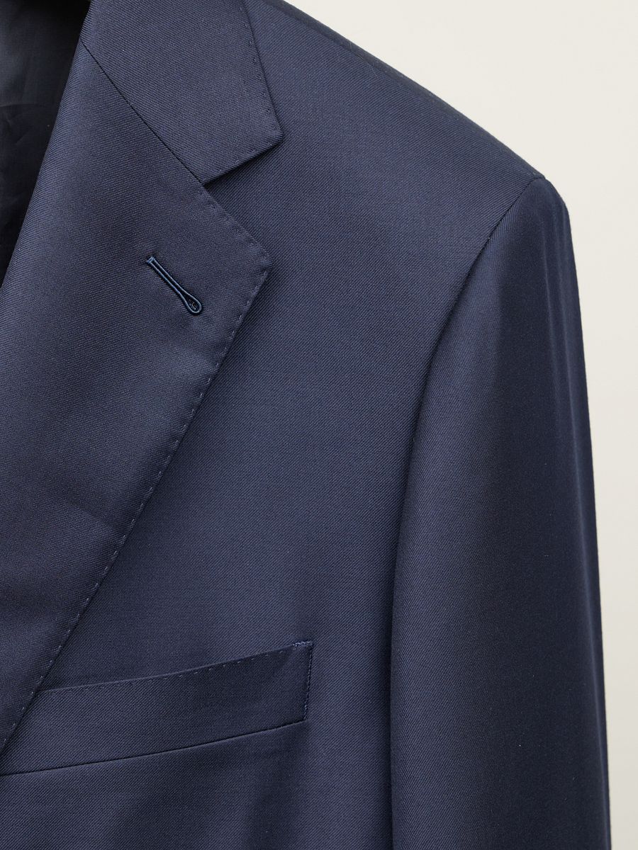 Navy suit, alternate view