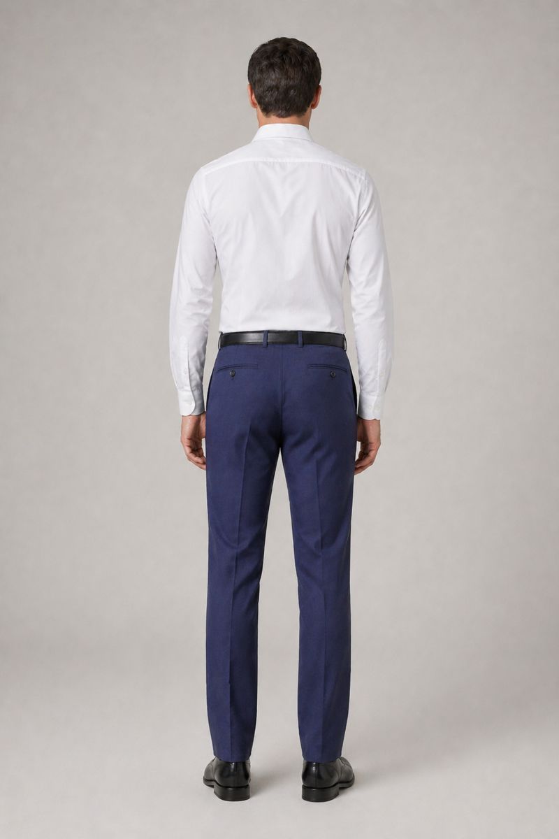 Blue travel suit